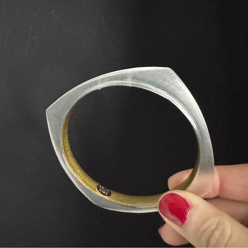 Alexis Bittar Soft Square Lucite Bracelet - Picture 7 of 10